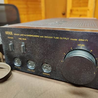 Stax SR-Λ (Lambda) Signature Earspeakers & SRM-T1 Driver Bundle - Restored image 11