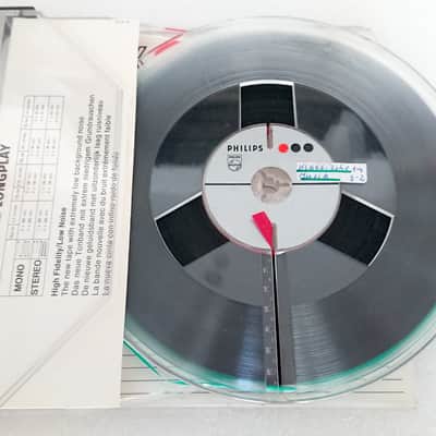 Philips LP 18 7-inch High Fidelity Low Noise Magnetic Tape - into original plastic case image 5