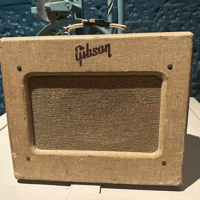Gibson GA-5 Les Paul Junior Amp 1955 - Tan Tolex image 4