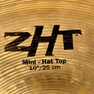ULTRA RARE 10” Zildjian ZXT MINI HIHATS 452g 460g image 2