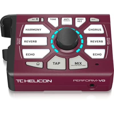 TC Helicon Vocal Effects Processor, Burgundy image 2