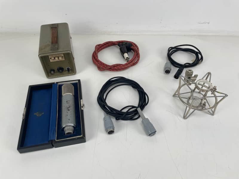 Neumann & Gefell - UM57 - Nr.991 - Tube Condenser Microphone - Serviced image 1
