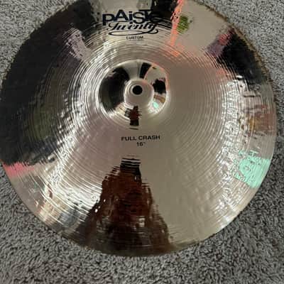 Paiste 16" Twenty Custom Full Crash Cymbal 2011 - 2015 - Brilliant image 1