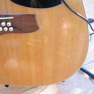Aria AW 200T 1986 Natural 12-string Guitar Solid Top spruce +Pickup image 6