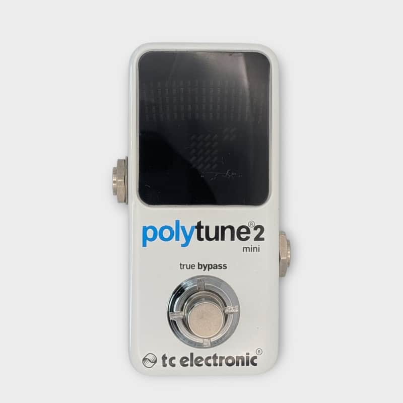 TC Electronic PolyTune 2 Mini Tuning Pedal 2010s - White image 1
