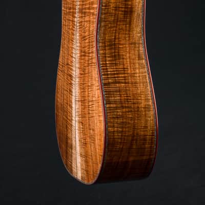 Huss and Dalton D-45 Premium Figured Koa with Paua Pearl Custom NEW image 24