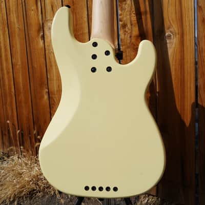 Schecter DIAMOND SERIES P-5 Ivory Left Handed 5-String Electric Bass Guitar image 8