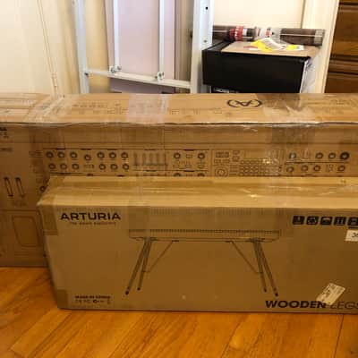 Arturia PolyBrute 6-voice w/ Wooden Legs (both new-in-box) image 2