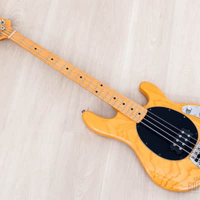 1997 Ernie Ball Music Man StingRay Bass 4 H EX Natural, Japan image 12
