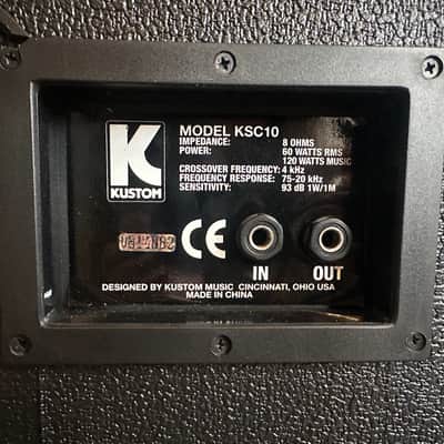 Kustom KPM4060 4-Channel Mixer Amplifier (60W) with Kustom Speakers + Stands, Microphone and Cables - PA System Package image 6