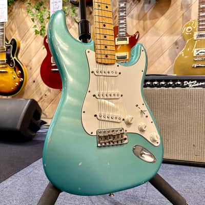 Fender Stratocaster Custom Shop 1966 Relic - Teal Green Metallic - Limited Edition image 3