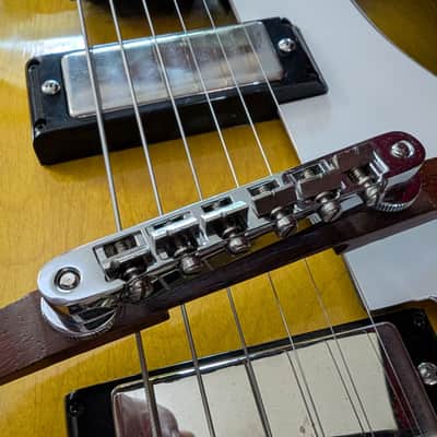 Gibson 1970s ABR-1 Tune-O-Matic Bridge w 1963 Rosewood Base image 4