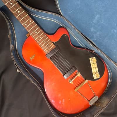 Hofner Colorama II Model 444 - All Original - Black Bar Pickups - Clean Player - Lightweight - Chipboard Case - 1959 image 2