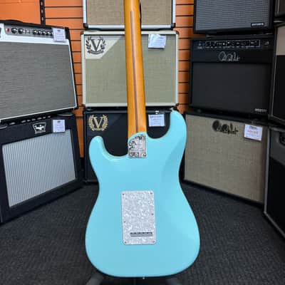 Fender Limited Edition "Cory Wong Stratocaster", Daphne Blue with Deluxe Hard Case - Open Box image 2