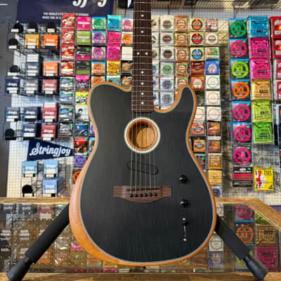 Fender Acoustasonic Player Telecaster - Brushed Black image 1