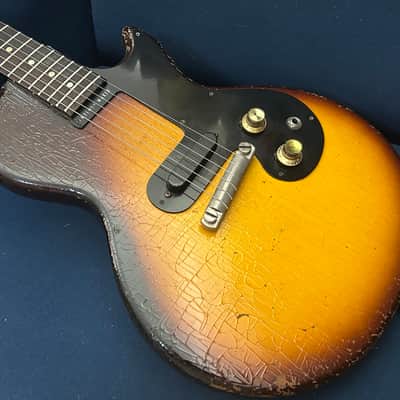 Vintage Gibson Melody Maker Singlecut 1960 1961 Sunburst Worn Les Paul Jr image 4