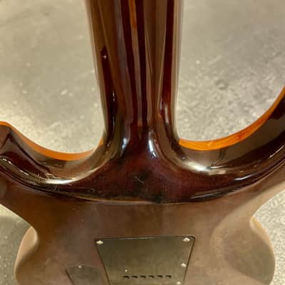 Epiphone Nouveau Spotlight Electric Guitar – Natural Quilted Maple Finish – Rare MIJ Gibson Design image 13