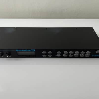 Alesis QuadraVerb GT 20k Bandwidth Simultaneous Guitar Effects Processor 1990s - Black image 2