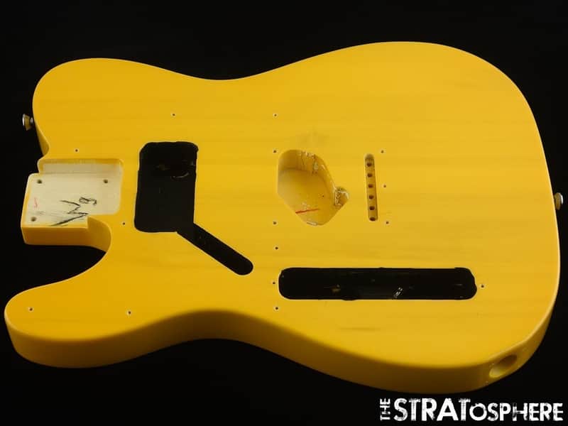 LEFTY Fender Squier Affinity Series Telecaster Tele BODY, Butterscotch Blonde image 1