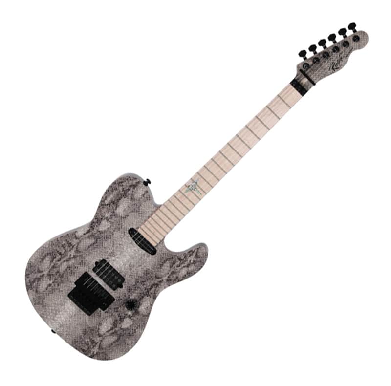 Reedoox Snake Skin-T 2014 FR Floyd Rose Unique Graphic Telecaster Electric Guitar 2 image 1