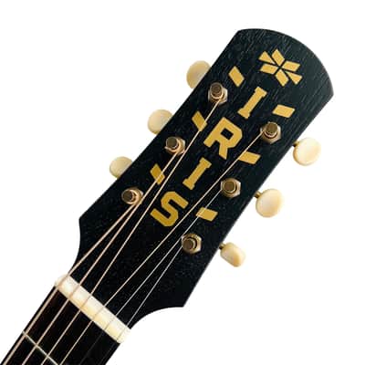 Iris OG Adirondack Top Acoustic Guitar - Tobacco Burst Bild 9