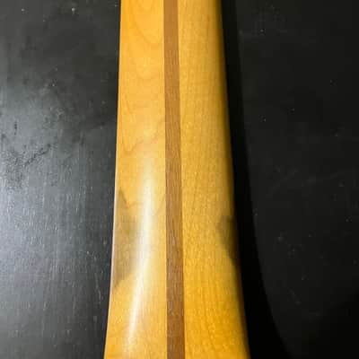 Warmoth Stratocaster replacement neck - Nitrocellulose Lacquer Relic Finish image 7