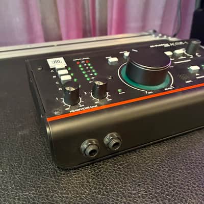 JBL M-Patch Active-1 Active Stereo Monitor Controller with Talkback and USB I/O 2010s - Black image 3