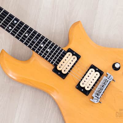 1980 Aria Pro II EG-1400 Eagle Vintage Neck Through Guitar, Near-Mint w/ DiMarzio & Case, Japan image 8