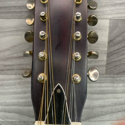 Takamine F-400 12-String Acoustic Guitar Lawsuit Era 1973 Natural image 3
