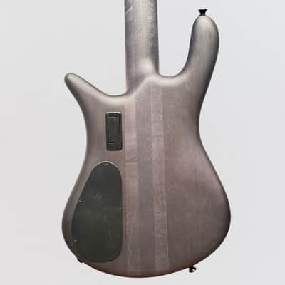 Spector Euro 5 LX 5 String Neck Through Electric Bass Guitar - Nightshade Matte image 4