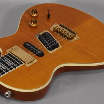 1995 Gibson Nighthawk Custom CST-3 Transparent Amber w/OHSC image 7