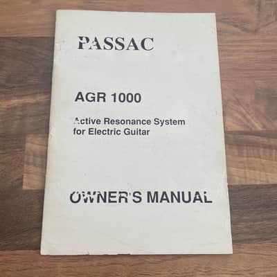Passac AGR1000 Active Resonance System EXTEMELY RARE! image 7