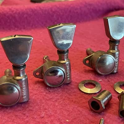 vintage 1970's Grover USA tuners for Gibson Les Paul S1 Marauder es-335 SG 175 Flying V image 13