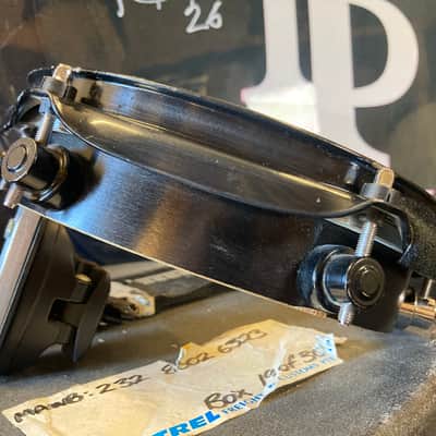 Terry Bozzio's DW - 2x10" Maple Piccolo Concert Tom with Mount "F", Autographed! 1998–2002 Transparent Dark Walnut Satin Oil image 11