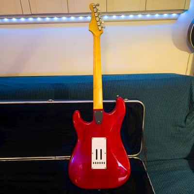 G&L S-500 US made 1995 - Transparent Red image 4