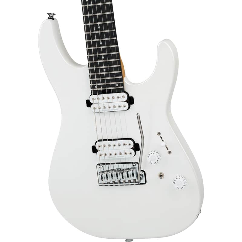 Charvel Pro-Mod Plus 7-String Limited Edition DK24-7 HH 2PT EB Guitar w/ Seymour Duncan Pickups & Gig Bag - Celestial Silk image 1