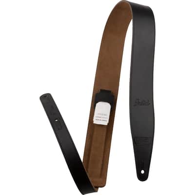 Gretsch 3" Script Logo Leather Guitar Strap