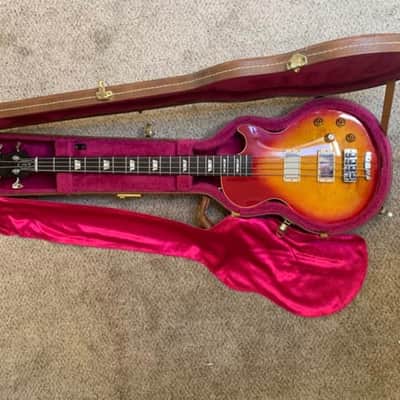 Gibson LPB-3 Les Paul Standard Bass 1995 Heritage Cherry Sunburst image 5