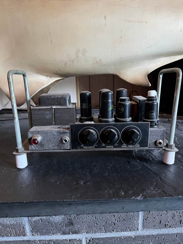 Bell & Howell Film o sound amp 30's 40's - Wrinkle Brown with Black image 1