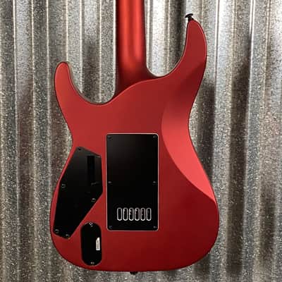 Immagine ESP LTD MH-1000 Evertune Candy Apple Red Satin Guitar #0731 Used - 8