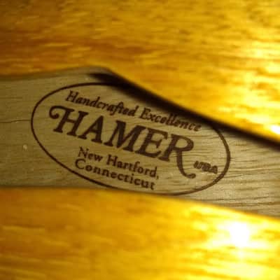 Hamer Artist Korina Semi-Hollow 2004 USA image 7