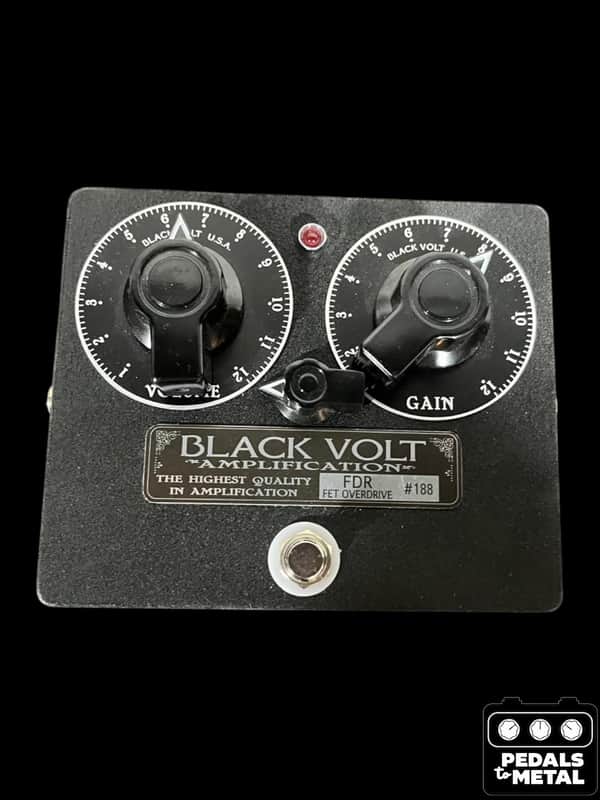 Black Volt FDR FET Overdrive - Black - X16259 image 1