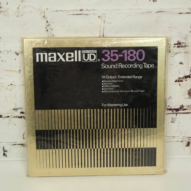 Maxell 35-180 1/4" Reel-to-Reel Sound Recording Tape