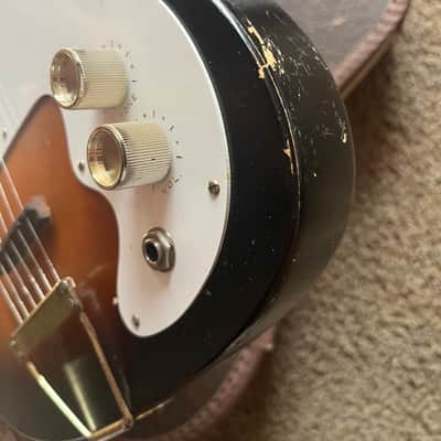 Kay K100 Vanguard Single Pickup 1961 - 1966 - Sunburst image 8