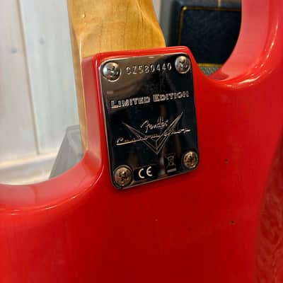 Fender Limited Edition Custom Shop 1963 Stratocaster Journeyman Relic RW 2025 - Aged Fiësta Red image 9