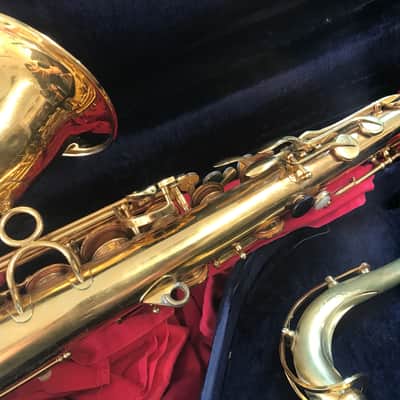 H-Couf (Keilwerth) Superba I (SX90R) Gold-Plated Bb Tenor Saxophone - Gold-Plate image 8