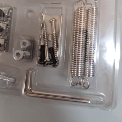 Mighty Mite Floyd Rose Style Double Locking Tremolo System Electric Guitar Bridge -Chrome- In Original Pkg image 3