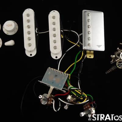 Fender FSR Squier Affinity Series Strat HSS PICKUPS POTS & KNOBS, Stratocaster image 1