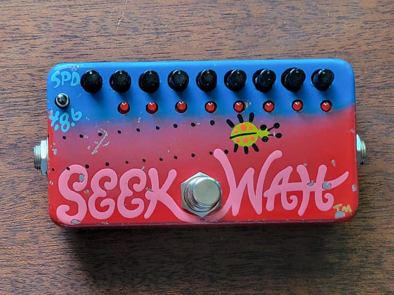 Vintage ZVEX Seek Wah – Feb 2000 – Hand Painted/Signed by 4myrold