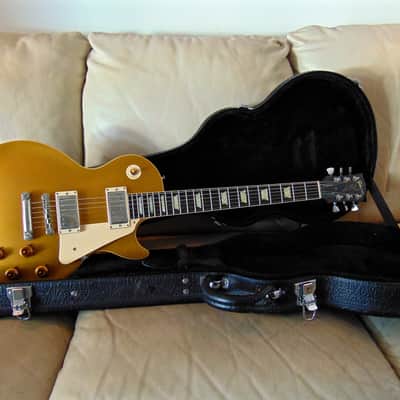 1987 Gibson Les Paul Reissue '59 Goldtop Prehistoric (Tim Shaw PAFs) Nirto Goldtop Rare&Collectable image 12